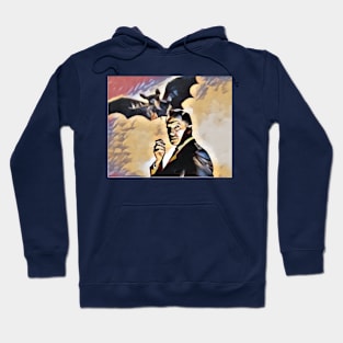 Vincent Price and his bat. Hoodie